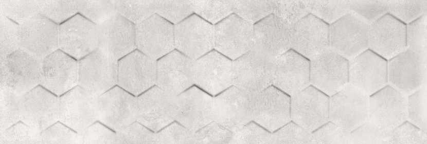 NEXT GREY HEXAGON RETT. 25x75