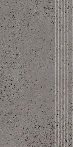 INDUSTRIALDUST GRYS STOPNICA NACINANA MAT. 29,8x59,8