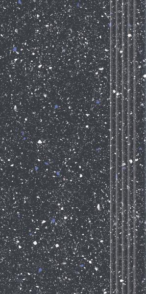 MOONDUST ( MACROSIDE ) ANTRACITE STOPNICA PROSTA NACINANA MAT. 29,8x59,8 preview
