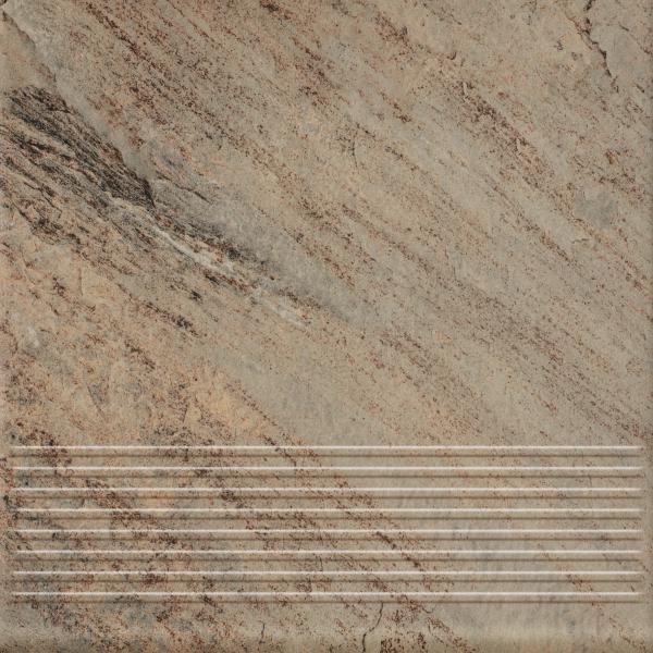 MATTONE PIETRA BEIGE STOPNICA PROSTA 30X30