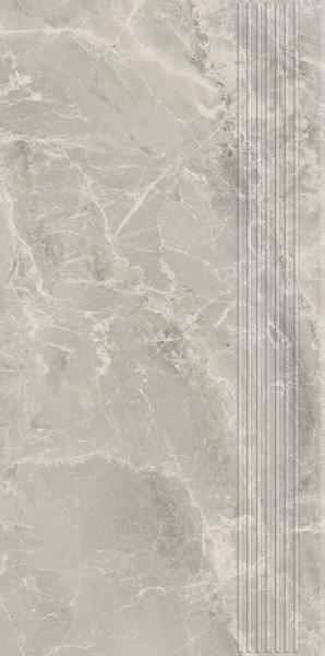 LITTLE ROCKS GREY STOPNICA PRASOWANA MAT. 29,8X59,8