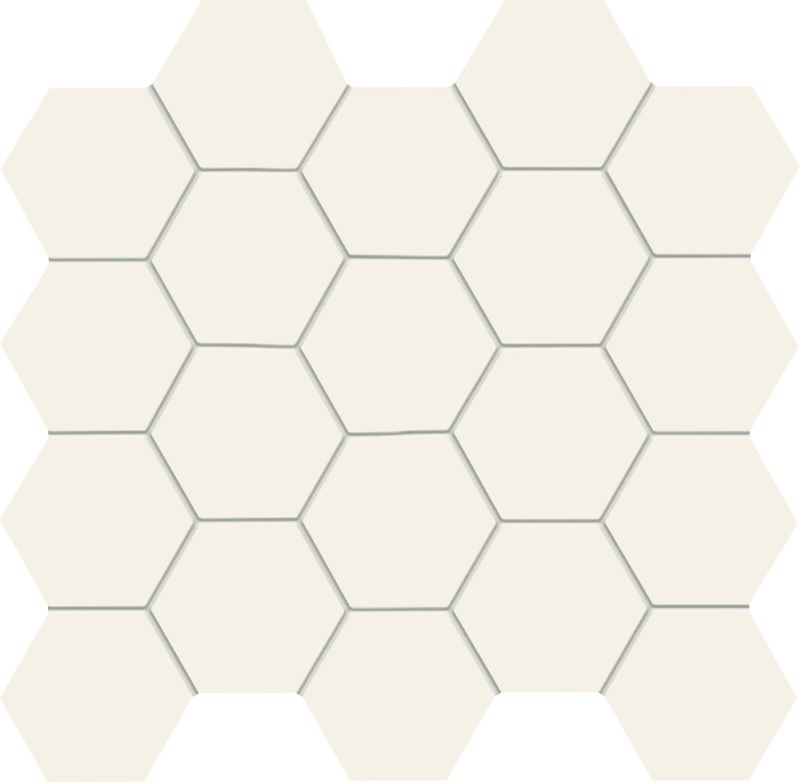 REMOS WHITE MAT MOZAIKA GRESOWA 28,2X30,6