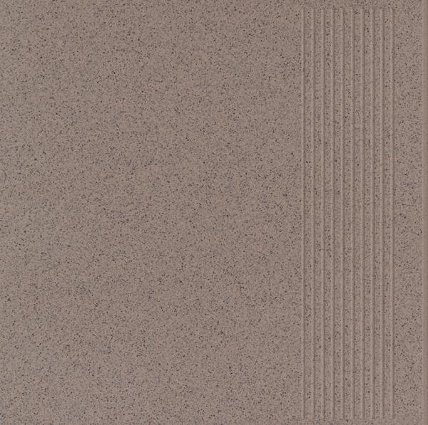 SALTI BEIGE STOPNICA PROSTA GRES IMPREGNOWANY SOL-PIEPRZ MAT 6,5 MM 30X30