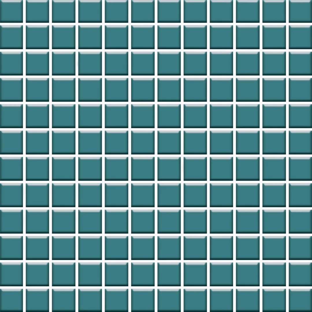 GAMMO COLOURS TURKUSOWY MOZAIKA PRASOWANA POLYSK K.2,3X2,3 29,8X29,8