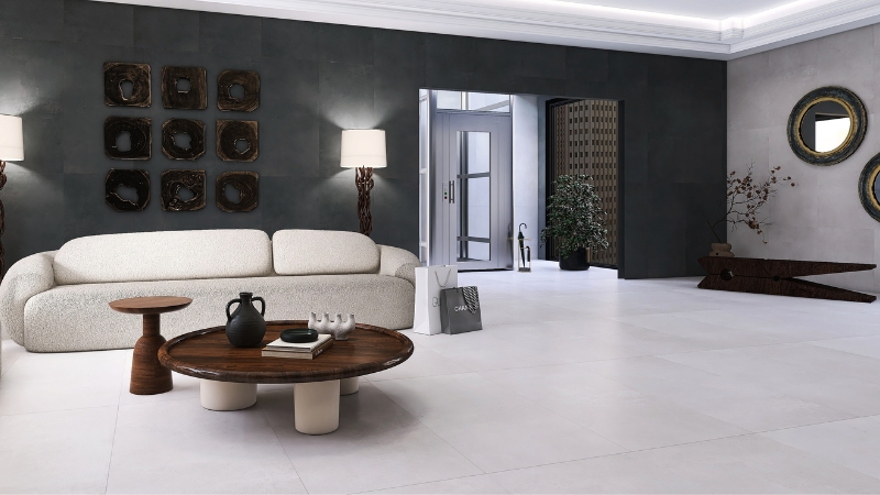 Kolekcja Looise White w poczekalni gabinetu